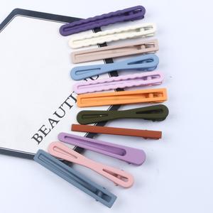 ชุดกิ๊บติดผมรูปตุ่นปากเป็ดโลหะสีเรียบ11ชิ้นแบบใหม่สไตล์เกาหลีเครื่องประดับกิ๊บหนีบผมสำหรับผู้หญิง - Product Image 2