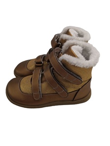 TipsieToes-Botas planas de piel auténtica para niños y niñas, zapatos de piel supersuaves con estilo occidental, en stock, a bajo precio - Product Image 4