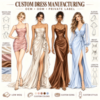 Service OEM de robes maxi personnalisées |   Robes décontractées 100 % coton anti-statique et anti-plis, personnalisables avec votre logo et étiquettes suspendues, taille XL
