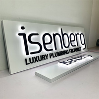 Enseigne rétroéclairée par LED, enseignes de magasin LED, lettres d'enseigne LED, enseignes LED extérieures, enseigne LED pour entreprise