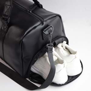 Sac de voyage en PU personnalisable de grande capacité pour chaussures, design moderne et sportif, imperméable, logo en polyester PVC - Product Image 6