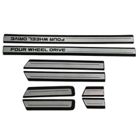 Accessoires automobiles GX ABS, moulures latérales de porte, garnitures inférieures de porte pour Toyota Land Cruiser LC80