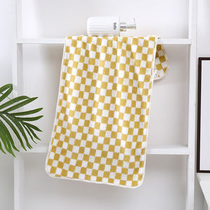 Serviettes <span class=keywords><strong>de</strong></span> cuisine à carreaux en flanelle douce super absorbante Rouleau jetable non pelucheux pour la <span class=keywords><strong>maison</strong></span> Essuyage des mains dans la cuisine - Product Image 5