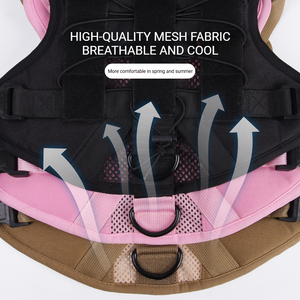 Harnais tactique respirant pour chien de taille moyenne à grande, harnais d'entraînement pour animaux de compagnie en Oxford durable, pour la randonnée en plein air, <span class=keywords><strong>gilet</strong></span> <span class=keywords><strong>K9</strong></span> - Product Image 3