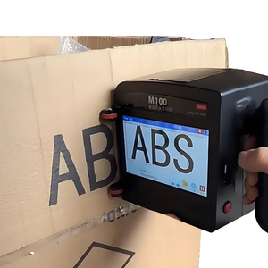 100 mét Kích thước in ấn di động cầm tay máy in phun đa ngôn ngữ máy in phun cầm tay máy in cho nhãn thẻ ống hộp in ấn - Product Image 1