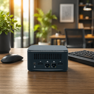 Mini PC NUC de bureau pour fabricants, avec processeur Intel Core i5-1235U de 12e génération, DDR5, 4K, HDMI, Type-C, triple affichage et Windows 11 - Product Image 1