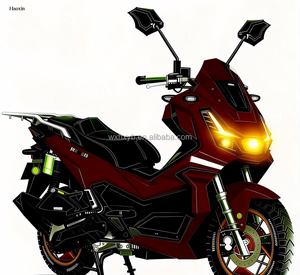 Scooters à essence 180CC de course les plus vendus de l'usine chinoise HX, Motos à essence pour adultes, Motocare, Motocicleta, Moto tout-terrain - Product Image 3