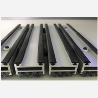 Tapis d'entrée encastrés éprouvés dans l'industrie, tapis de porte en aluminium, tapis de sol commerciaux personnalisés intégrés pour les entreprises, extérieur et intérieur