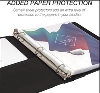 Classeur à 3 anneaux 1 pouce en cuir PU classeur pour cahier format A6 60 feuilles couverture rigide style portefeuille intérieur organisateur planificateur Journal