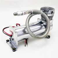 Système de suspension pneumatique utilisant un compresseur pneumatique DC 12V 200 PSI 485C 480C 444C chromé