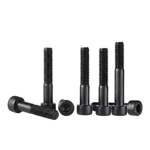 Perno Hexagonal de Grado 12.9, Perno Hexagonal de Acero de Alta Resistencia M3M4M5M6 Din912 M10 M16, Perno y Tuercas Negros - Product Image 1