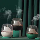 Diffuseur d'arômes intelligent électrique à pulvérisation intermittente continue, bureau, portable, humidificateur d'air 600 ml avec télécommande