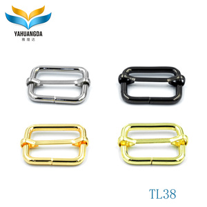 Nhà Máy Trực Tiếp Tùy Chỉnh Hợp Kim Kẽm Vòng Vuông Khóa Điều Chỉnh Thời Trang Túi Phụ Kiện Túi Xách Dây Đeo Phần Cứng Phần Tl38 - Product Image 6