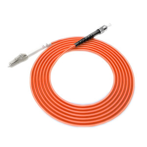 5 pièces/sac Câble de brassage <span class=keywords><strong>fibre</strong></span> <span class=keywords><strong>optique</strong></span> LC/UPC-ST/UPC MM Multimode 62.5-125 OM1 Simplex <span class=keywords><strong>Orange</strong></span> FTTH 1-5 mètres pour télévision par câble CATV - Product Image 4