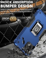 Coque de protection antichoc en TPU et PC avec béquille pour téléphone portable Motorola Moto G32 G42 G60 G22 G52