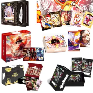 New NiKA Luffy Zoro Sanji Law Nami Boa Collect Character Anime Card Game Paper Card SSR Set/Box Play SR