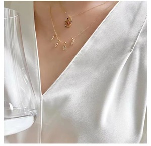 Vente en gros 925 argent Sterling Zircon <span class=keywords><strong>chiffre</strong></span> boule pendentif collier 18 plaqué or bricolage 0-9 chiffres pendentif collier à MydAUGHTER - Product Image 6