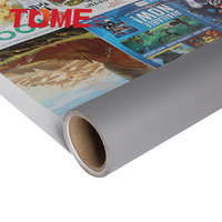 Rouleau de bannière flexible, rouleau de bannière en maille, rouleau flexible, bannière flexible en pvc