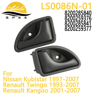 Poignée de porte Justice 8mm noire pour Nissan Kubistar Renault Twingo Kangoo LS0086N-01 - Product Image 5