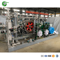 Compresseur industriel haute pression pour station de compression et de remplissage d'hydrogène, entrée 1~1,5 MPa, sortie 45 MPa, débit 380-620 Nm³/h