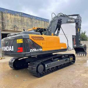 Excavadora de cadenas usada de 22 toneladas R220LC-9S en oferta, alta eficiencia para proyectos de movimiento de tierras - Product Image 2