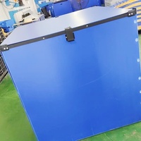 Boîte de rangement en plastique creuse en Pp Boîte en plastique ondulée Boîtes d'emballage en carton recyclables