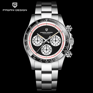 New PAGANI DESIGN 1676 New Men's Watches Quartz Wrist Watch Men <strong>Retro</strong> Sports Chronograph Japan VK63 Sapphire Glass <strong>Clock</strong> - Product Image 6
