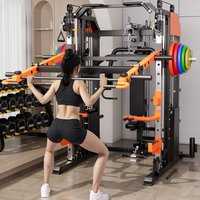 Machine multifonctionnelle tout-en-un en gros, équipement d'entraînement complet Smith, équipement de musculation à domicile, appareil d'entraînement