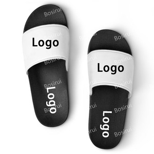 BSR stampate personalizzate slide estive sandali da <span class=keywords><strong>uomo</strong></span> <span class=keywords><strong>ciabatte</strong></span> infradito da <span class=keywords><strong>uomo</strong></span> EVA/PU morbida <span class=keywords><strong>gomma</strong></span> scivoli da piscina all'aperto pantofola - Product Image 3
