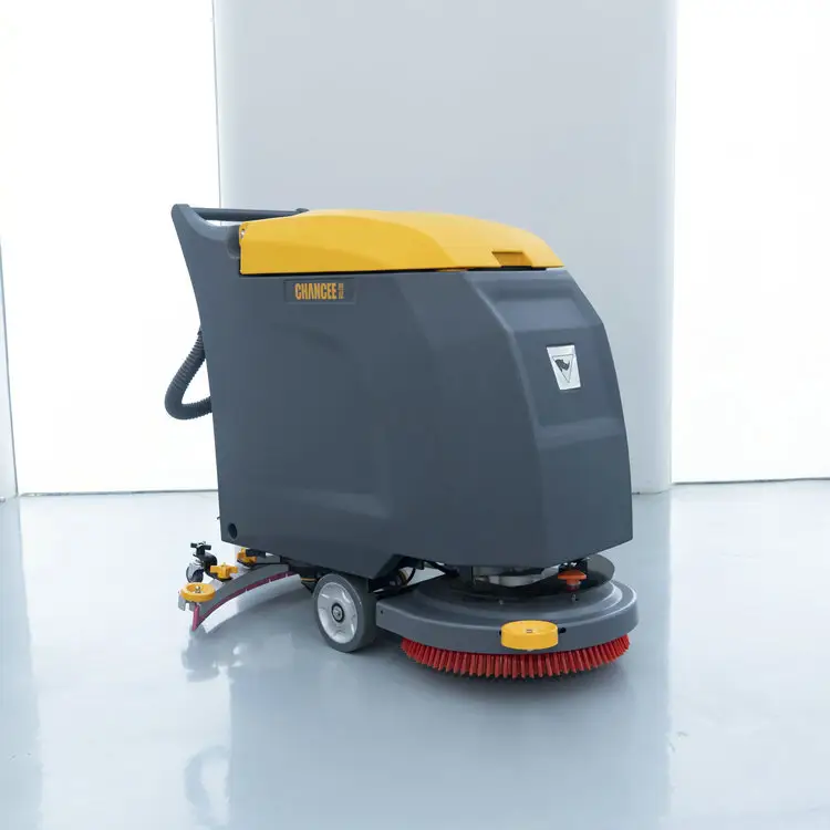 Auto Scrubber With Battery Floor Cleaning Machine Hotels Commercial Cleaning Supplies