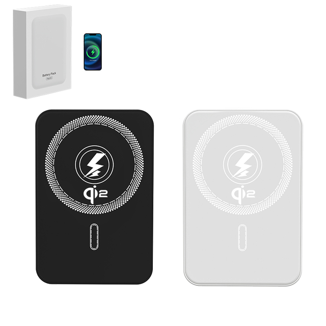 Qi2 Certification Power Bank 10000mah Fast Charging External Battery 10000 Mah Qi2 Magnetic Wireless Powerbank Wholesale Custom