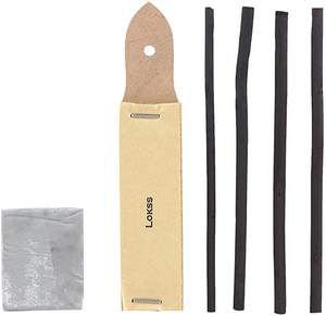 Juego de lápices de dibujo con estuche de transporte, set de bolígrafos de grafito, de carbón, para manualidades, cuchillo para bocetos, con cremallera, 40 unidades - Product Image 5