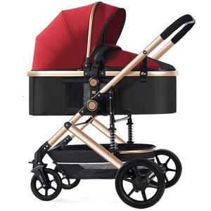 Poussette 3 en 1 bon marché pour bébé landau avec berceau réversible pour nouveau-nés - Product Image 1