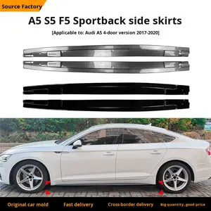 Kit de Carrocería Superior de ABS Cromado Nuevo para Audi <span class=keywords><strong>A5</strong></span> S5 F5 <span class=keywords><strong>Sportback</strong></span> de Cuatro Puertas 17-20, Alerón Lateral, Moldura Pequeña - Product Image 5