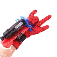 Novo homem-aranha brinquedos de plástico, cosplay, parede, sugador fixável, traje de lançamento, homem aranha, brinquedos, homem-aranha, atirador, luvas