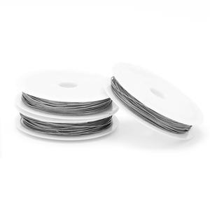 주얼리 비즈 팔찌 목걸이 제작용 액세서리 부자재, 스테인리스 스틸 0.3/0.5/0.6/1.0mm 비즈 와이어 - Product Image 5