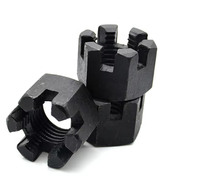 Écrou à denture hexagonale en acier au carbone, fourni directement par l'usine, plusieurs finitions, plusieurs tailles M6-M42, fixation pour machines
