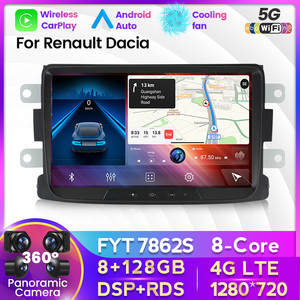 Navifly <span class=keywords><strong>auto</strong></span> intelligente per 8 pollici Renault <span class=keywords><strong>Dacia</strong></span> radio <span class=keywords><strong>auto</strong></span> tv android touch screen 6 128G 8core DSP 4G WIFI