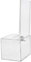 RAY YI Großhandel Maßgefertigte Acryl Quadratische Herzförmige 4x6 Spendenbox zum Verkauf