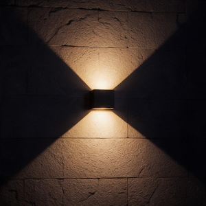 Applique murale extérieure carrée SENZHAO, étanche, moderne, pour hôtel, cour, couloir - Product Image 3
