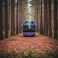 Nouveau bus interurbain robuste et sûr, entièrement équipé, Euro 3, diesel, transmission manuelle, grande capacité, 31 à 50 places