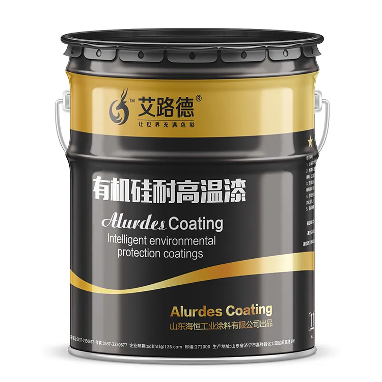 High Level Silicone Anticorrosive High Heat Temperature Resistance Paint