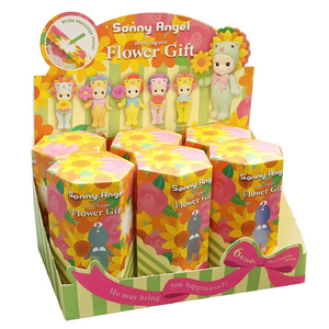 Figurines Sonny Angels 100% originales, coffret cadeau fleur, lot de 6, jouets figurines, boîte surprise, poupée mignonne, décoration pour la maison - Product Image 1