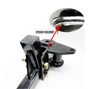 Nouvelle barre robuste de 10000lb barre de remorquage réglable attelage en acier au carbone enduit de poudre noire distribuant des <span class=keywords><strong>pièces</strong></span> de <span class=keywords><strong>remorque</strong></span> - Product Image 3