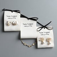Boucles d'oreilles en carton bijoux personnalisés ensemble de boucles d'oreilles emballage affichage papier carte support de carte impression étiquette bijoux carte