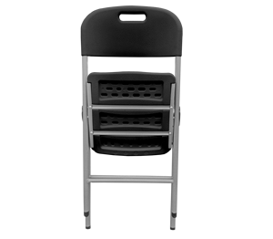 Venta al por mayor de fábrica portátil negro grano de madera silla plegable silla al aire libre - Product Image 2