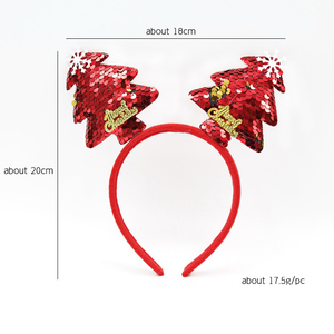Accesorios para el Cabello, Diadema y Gorro de Duende Navideño, Diseño Festivo de Dibujos Animados, Aro para la Cabeza para Niños y Adultos, Suministros para Fiestas - Product Image 6