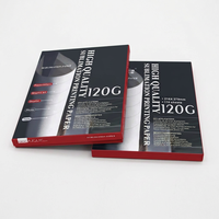Papier de transfert par sublimation Jigu blanc, taux de transfert de 95 à 98 %, séchage instantané, 120 g/m², format A3/A4, imprimante jet d'encre, logo personnalisé, vêtements