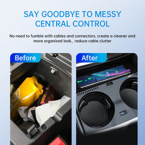 Originale per BMW 3 4 serie 20-21 modello caricatore USB ingresso Comfort Wireless ricarica rapida auto accendisigari - Product Image 6