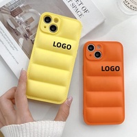 Pour iphone Coques de téléphone portable 11 13 12 14 pro Veste Marque de mode pour iphone 15 Pro Plus Puffer Case